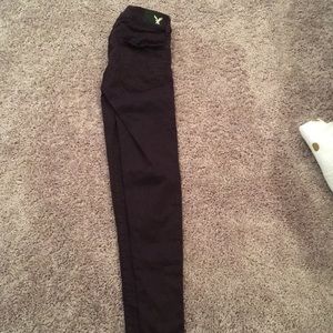 Dark purple jeggings